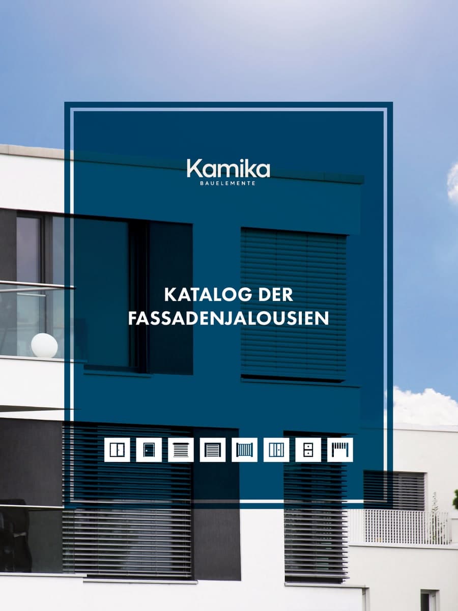 Katalog der Fassadenjalousien