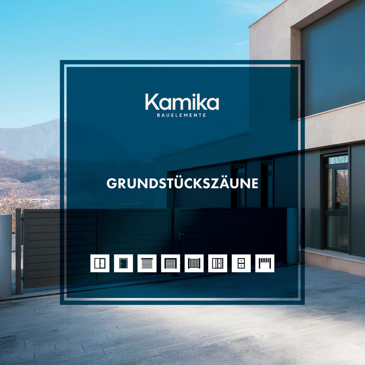 Grundstückszäune — Zäune, Tore und Pforten