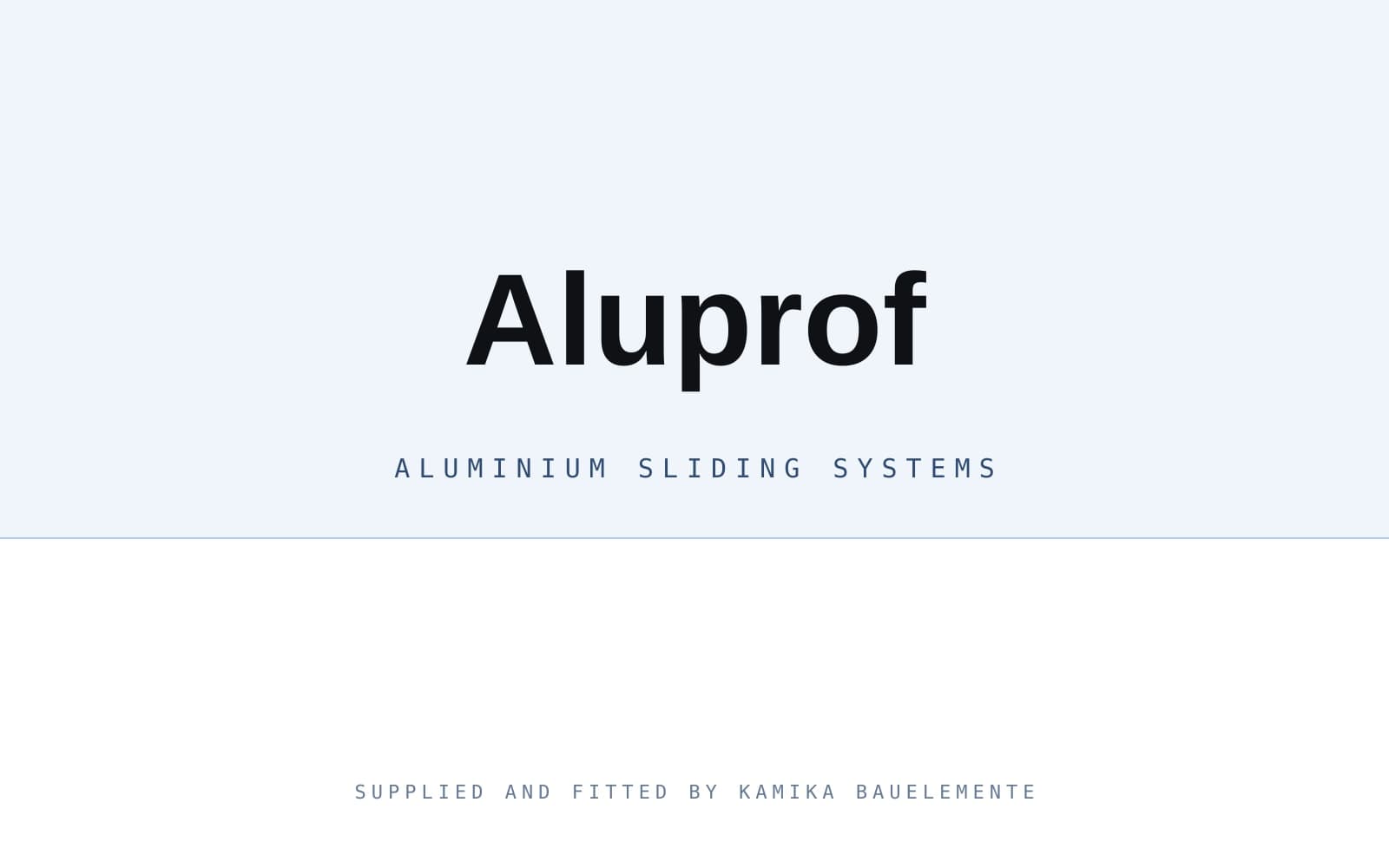 Aluprof