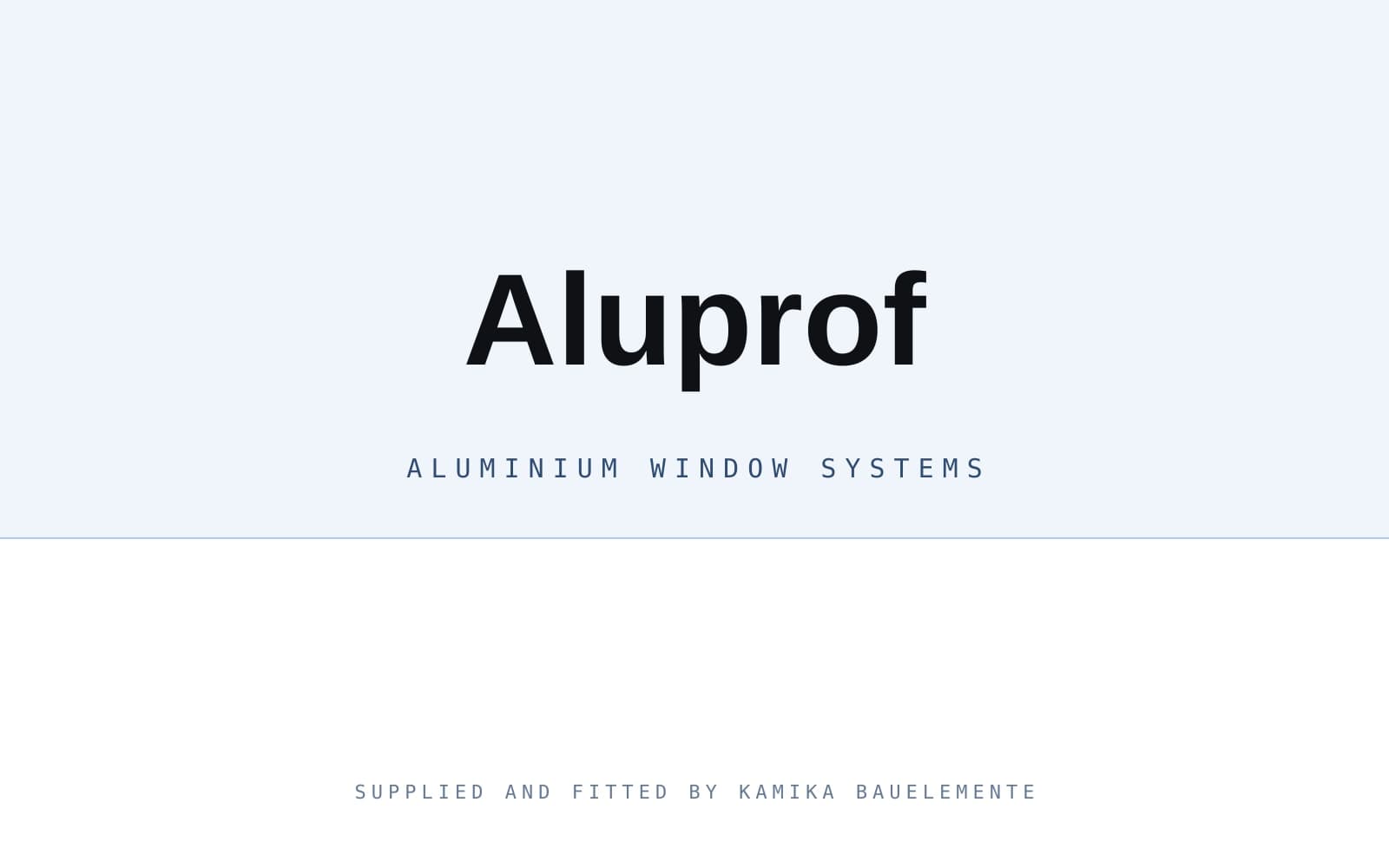 Aluprof