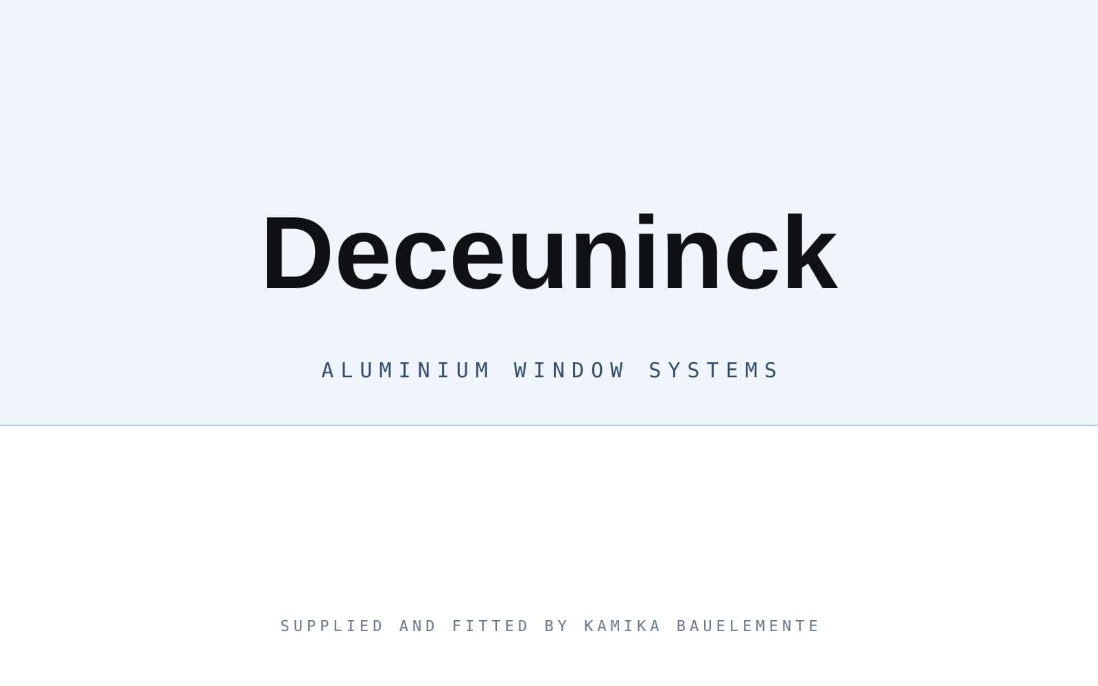 Deceuninck