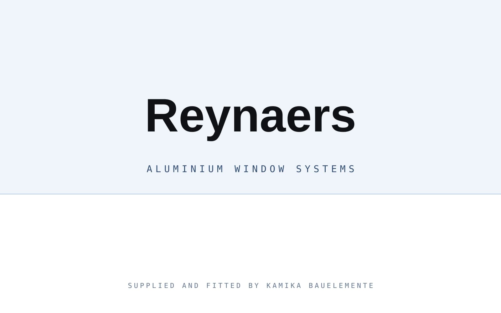 Reynaers