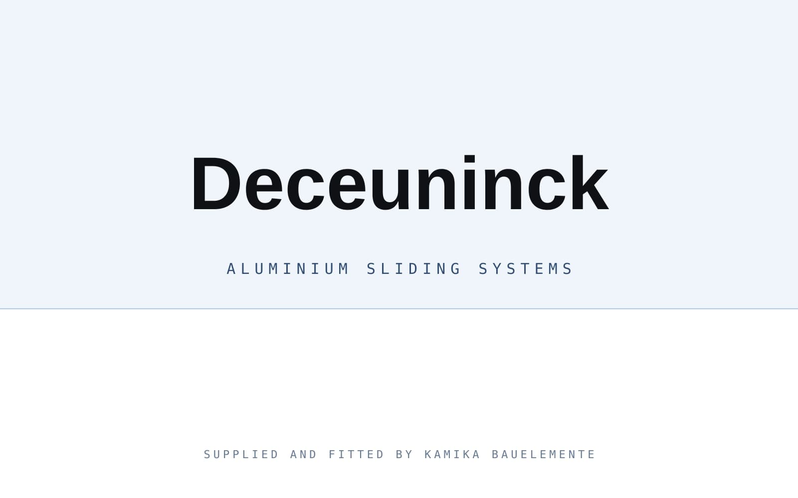 Deceuninck