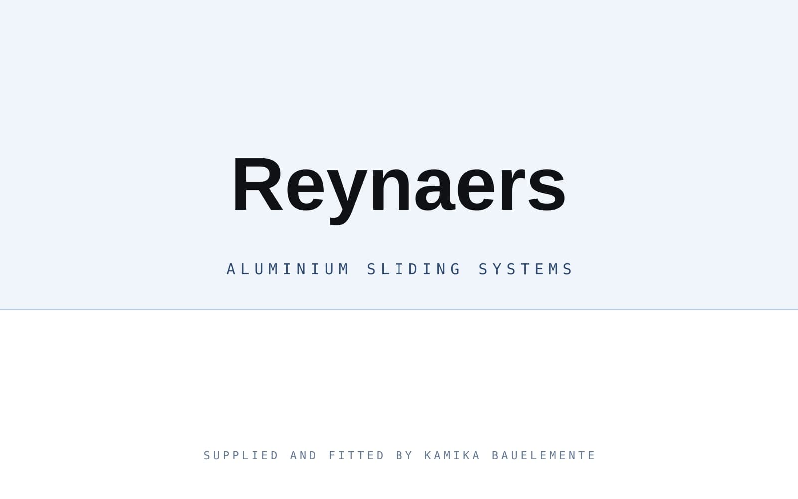 Reynaers