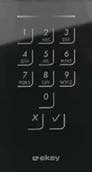 Tastatur EKEY (Schwarz)