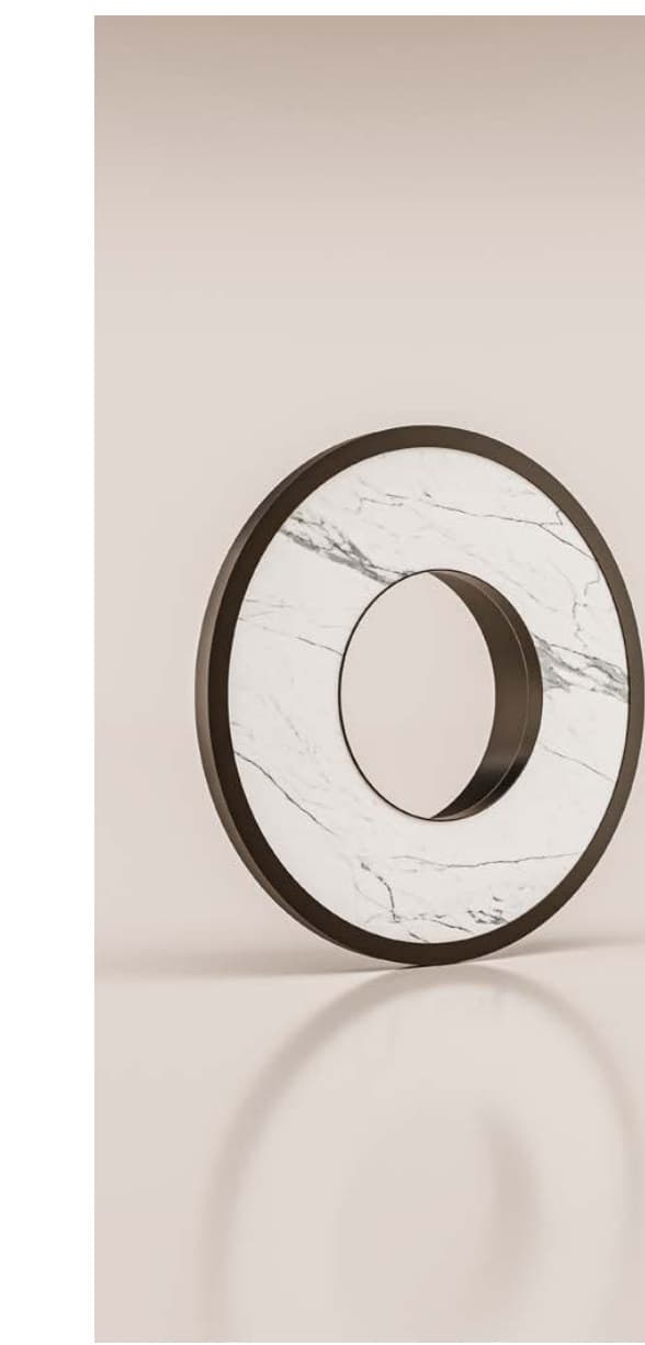 Stangengriffe Anodic Bronze mit Stratuario